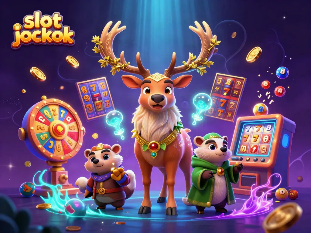 Spin to win big with the thrilling slot jackpot experience featuring vibrant 3D characters!