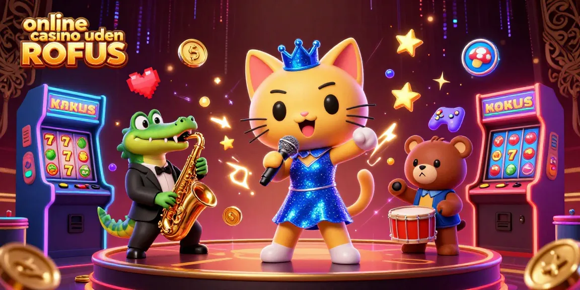 Engage with top thrills at online casino uden ROFUS featuring fun characters and games.